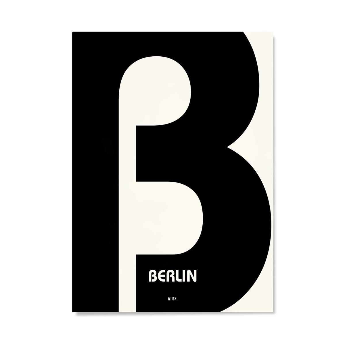 Poster of B from Berlin | WIJCK.